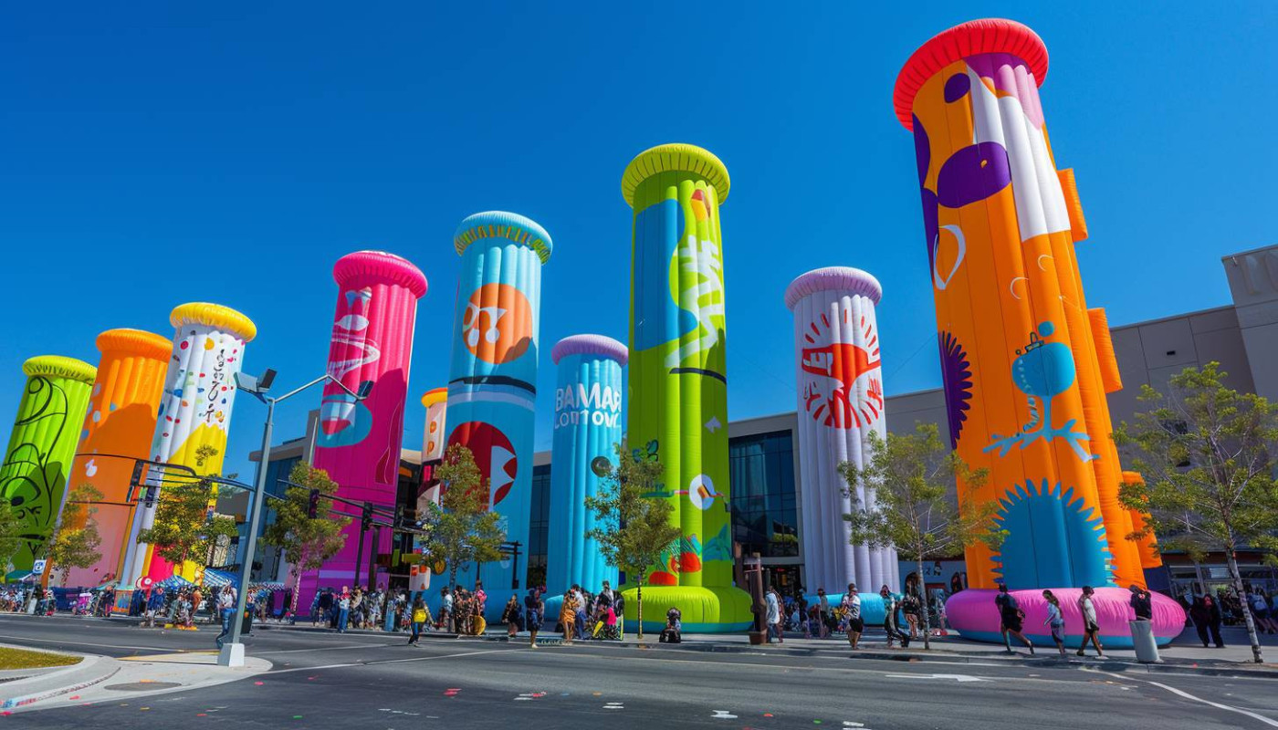 Comment les structures gonflables géantes transforment-elles la publicité moderne ?