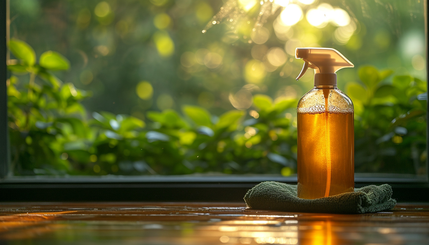 Les avantages de l'utilisation de produits écologiques pour le lavage de vitres à domicile
